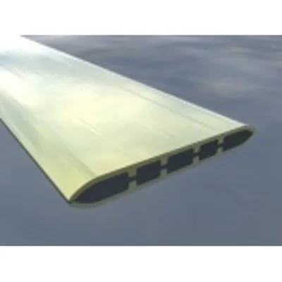 Алуминиева преходна лайстна 100 мм 2.7 м сребро