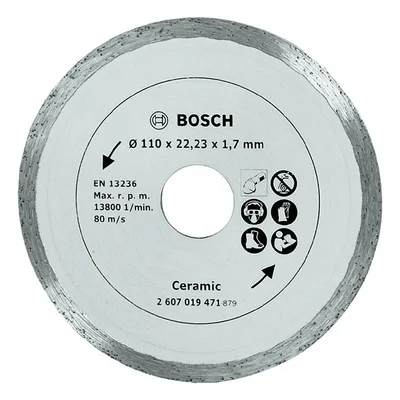 Диамантен диск за фаянс 110х22.23 мм BOSCH
