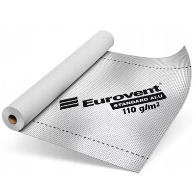 Пароизолационно фолио 1.5x50 м 110 гр/м2 EUROVENT STANDART ALU