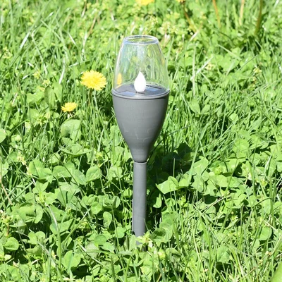 Соларна лампа за градина 6x37 см