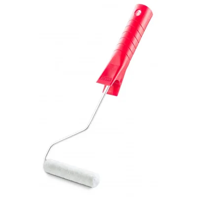 Валяк с дръжка 10см 4мм Ф15мм 2 броя Mini Velur Hardy