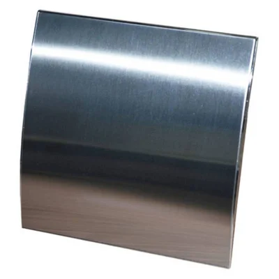 Вентилатор за баня ММ-P 100/105, квадрат, с клапа 07, метал - овал