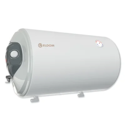 Бойлер 80 л - хоризонтален - 3 КW - тръби вляво Eлдом