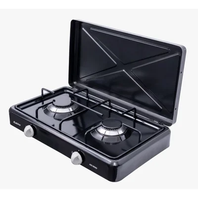 Двоен газов котлон черен RUBINO