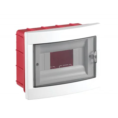 Ел. табло за 8 предпазителя за вграждане бял цвят VIKO