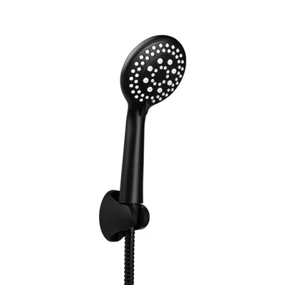 Комплект душ с точков държач черен мат 22900 FORMA VITA