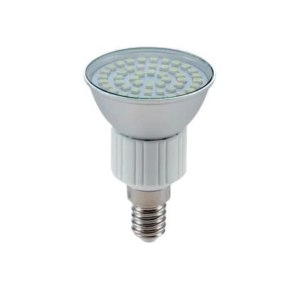 LED лампа LED48SMD 3528 3,5W E14 230V топло бял