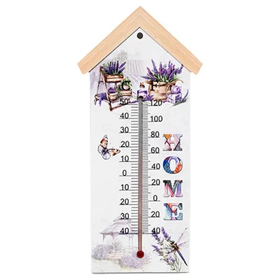 Термометър с декор за стена