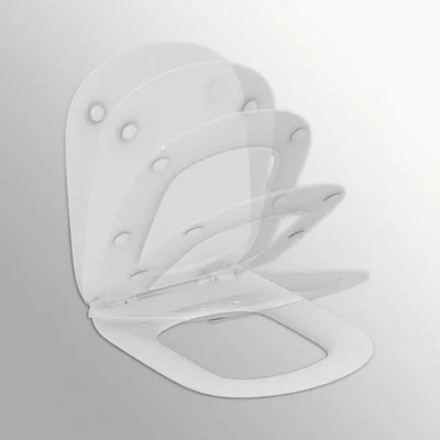 Ултратънка тоалетна седалка с плавно затваряне Tesi Vidima