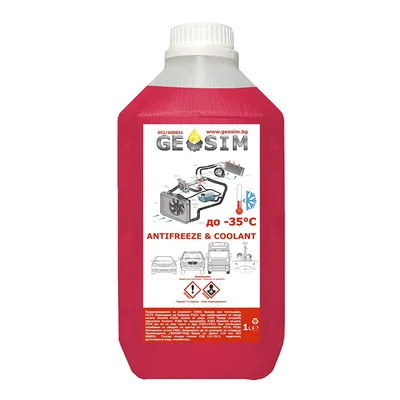 Антифриз -35°С 1 л Long Life GEOSIM