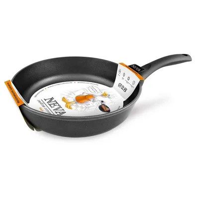 Черен тиган 28 см Neva Black НЕВА МЕТАЛЛ ПОСУДА