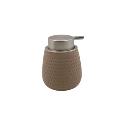 Дозатор за течен сапун Лейла бежов INTER CERAMIC