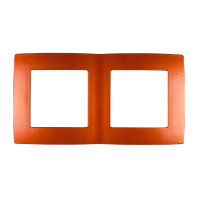 Панел CITY двоен, оранжев металик