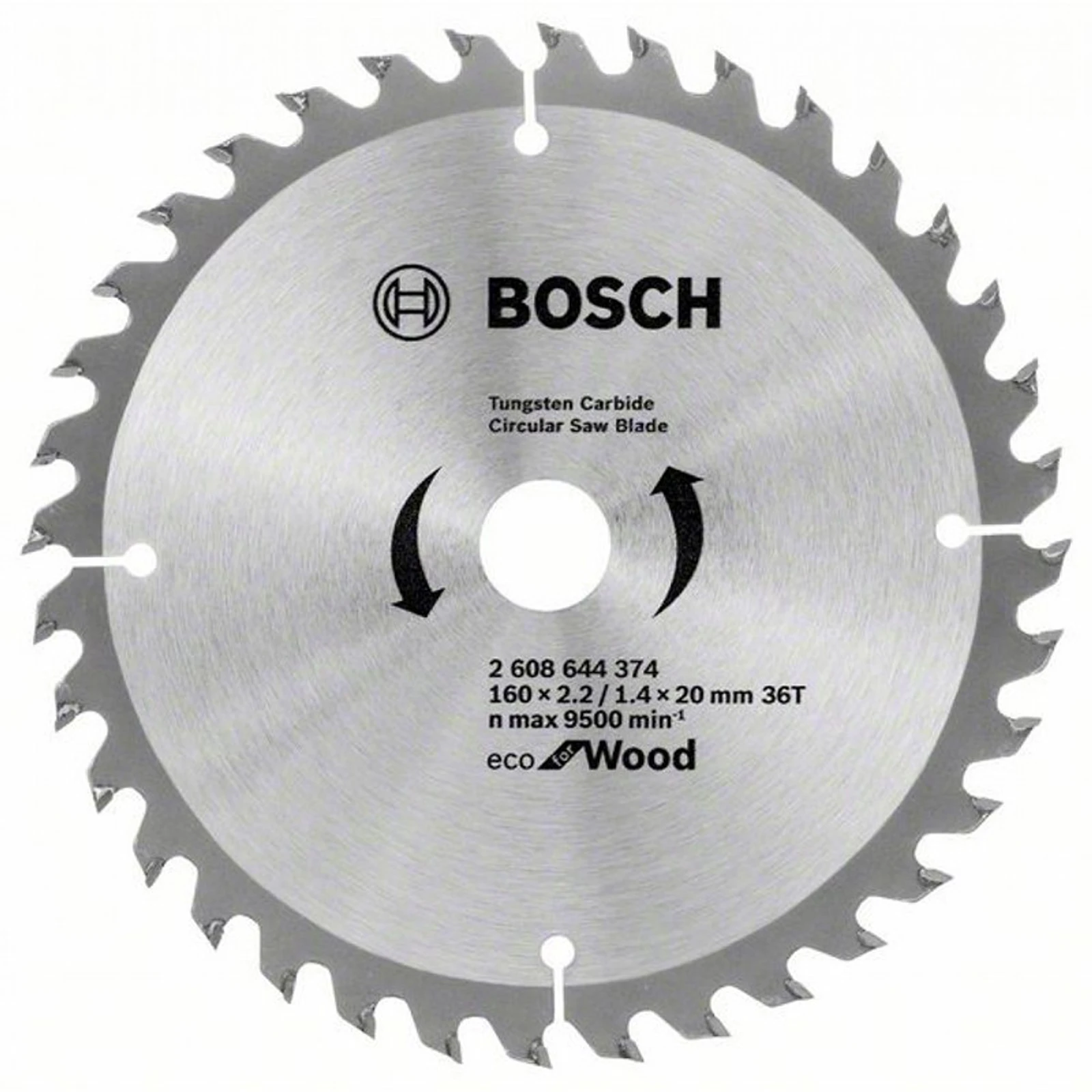 Диск за циркуляр Eco for Wood 160x20 36T BOSCH | DS Home