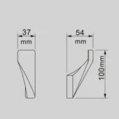 Закачалка за баня черна Мелания INTER CERAMIC - Thumbnail 5