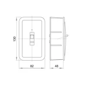 Бойлерно табло бяло 25A 250V - АТРА - Thumbnail 4