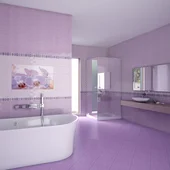 Фриз 5x50 см Виола универсал кръг лилав 2472 KAI - Thumbnail 2