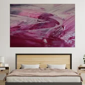 Картина на смесени цветове - картина пано за стена - Thumbnail 1