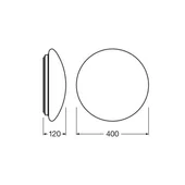 LED плафон Surface Circular 400 мм 24 W 4000 K IP44 LEDVANCE - Thumbnail 5