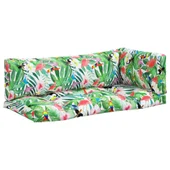 Палетни възглавници, 3 бр, многоцветни, плат Оксфорд - Thumbnail 2