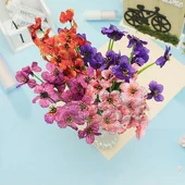 Декоративен букет Малка дива орхидея 33 см - Thumbnail 1