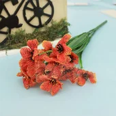 Декоративен букет Малка дива орхидея 33 см - Thumbnail 5