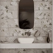 Фаянс 30x90 Yuta Krem Dekofon BIEN - Thumbnail 3