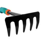 Градинско мини гребло 5 зъба 30 см HERLY - Thumbnail 2