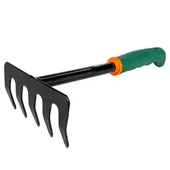 Градинско мини гребло 5 зъба 30 см HERLY - Thumbnail 1