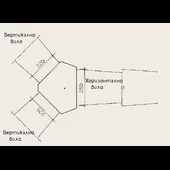 Капак тройник Икономик сив BRAMAC - Thumbnail 2