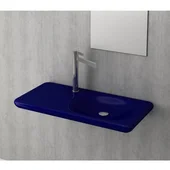 Мивка 90 см син сапфир гланц Fenice BOCCHI - Thumbnail 1