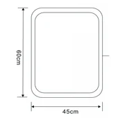 Огледало за баня 60х45 см Кристал ICM 1009 INTER CERAMIC - Thumbnail 5