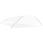 Оранжерия със стоманена рамка бяла 84 м² 14x6x2,85 м - Thumbnail 2