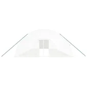 Оранжерия със стоманена рамка бяла 84 м² 14x6x2,85 м - Thumbnail 3