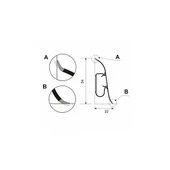 Перваз prexa 54 - g2 - венге - Thumbnail 2