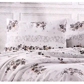 Спален комплект 4 части Флорална нежност COTTON GARDEN - Thumbnail 3