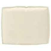 2 Части Кушетка Комплект Кремав Оксфорд Тъкан - Thumbnail 5