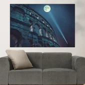 Колизеума на лунна светлина - картина пано за стена - Thumbnail 1