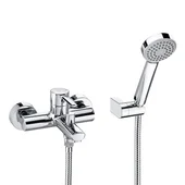 Стенен смесител за вана/душ с аксесоари Targa ROCA - Thumbnail 1