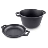 Тенджера и тиган Титан II 3 л НЕВА МЕТАЛЛ ПОСУДА - Thumbnail 2