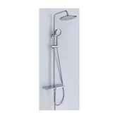 Тръбно стационарно окачване с подвижен душ и лавица IC-6106 - Thumbnail 2