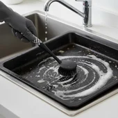 Домакинска четка за съдове 28x6 см - Thumbnail 2