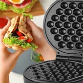 Гофретник за бъбъл-вафла 1000 W MHT-838 MUHLER - Thumbnail 4