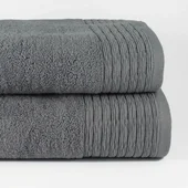 Хавлиена кърпа Сидни 50x90 см сива BULGARIA TEX - Thumbnail 2