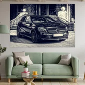 Мercedes - елегантна кола - картина пано за стена - Thumbnail 1