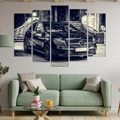 Мercedes - елегантна кола - картина пано за стена - Thumbnail 3