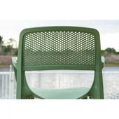 Стол с подлакътници Mila XL зелен RAINBOW - Thumbnail 2