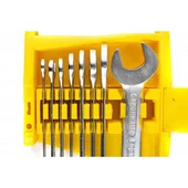 Гаечни ключове к-кт 8 бр. 6-22 мм на стойка CR-V Press Topmaster - Thumbnail 2