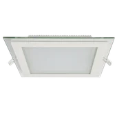 LED панел квадрат със стъкло 18W 2700K - Thumbnail 1