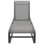 Шезлонг, алуминий и textilene - Thumbnail 4